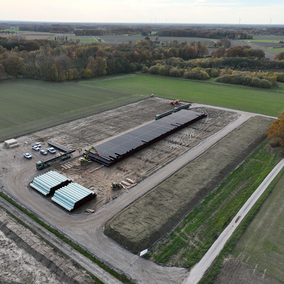 Construction begins on the Wardenburg-Drohne pipeline | OGE